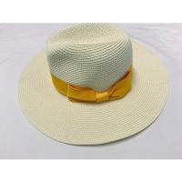 ราคา หมวกสาน คาดสีแดง สีส็ม สีเหลือง โบว์เล็กๆ สีพื้น หมวกกันแดดเที่ยวทะเล หมวกสานปีกกว้าง แฟชั่น สำหรับผู้หญิง A011 หมวกสีขาว (17721826131)