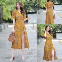 ราคา มินิเดรสก้านแก้ว สุดปัง อกไขว้ (17617480972)