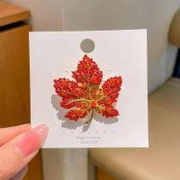 ราคา เข็มกลัดละเอียดอ่อนใบเมเปิ้ลสีแดง (20925299980)