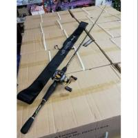 ราคา ส่งฟรีไม่มีขั้นต่ำ ชุดตีเหยื่อปบอมและคันพร้อมใช้งานแถมสายPE1 ถัก8 ม้วล จัด KM4 15176 มาใหม่ (15903819705)