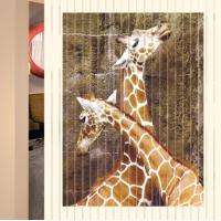 ราคา มู่ลี่ประตู มู่ลี่พรางตา PVC ขนาด 80X200 ซม (10269834654)