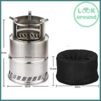 ราคา Camp Fire Stove เตาชีวมวล สแตนเลส พกพาสะดวก เหมาะสำหรับ 4 6 คน ลดจัดหนัก (8687397907)