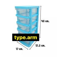 ราคา กล่องลิ้นชักพลาสติกสี ขนาดเล็ก ทรงสูง ตู้ลิ้นชักพลาสติก กล่องใส่ของอเนกประสงค์ขนาด 5 ชั้น ถอดประกอบได้ (12831701466)