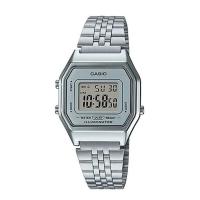 ราคา Casio Standard นาฬิกาข้อมือผู้หญิง สายสแตนเลส รุ่น LA680LA680WALA680WA 7 สีเงิน (372003600)