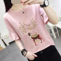 ราคา LH Monday เสื้อยืดลายปักน้อนกวางมาอีกล้าวว งานปักดีสุดๆ ตัวแขนเสื้อก็เป็นทรงปล่อยน่ารักสุดๆ (4423166037)