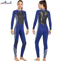 ราคา ชุดว่ายน้ำเต็มตัว3มม ชุดดำน้ำเต็มตัวแบบมีซิปด้านหลังสำหรับผู้หญิงชุดว่ายน้ำเล่นเซิร์ฟให้ความอบอุ่นแขนยาวชิ้นเดียว (13530341556)