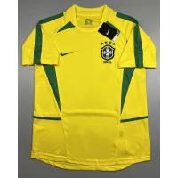 ราคา เสื้อบอล ย้อนยุค ทีมชาติ บราซิล 2002 เหย้า Retro Brazil Home แชมป์บอลโลก World Cup Champions เรโทร คลาสสิค (20463190210)