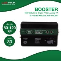 ราคา Leotech DA124Plus Booster ใช้สาหรับขยายสัญญาณ Digital TV และ Analog TV dBy By Leotech (2674358990)