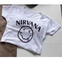 ราคา เสื้อครอป nirvana กางเกงขายาวทรงลุง (19295892677)