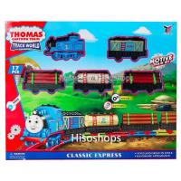 ราคา THOMAS FRIEND THOMAS CARTOON TRAIN รถไฟโทมัสและผองเพื่อน พร้อมรางรถไฟ มีเสียงมีไฟ Toy World (19280769150)