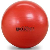ราคา THERABAND Exercise Ball Professional Series Stability Ball with 55 cm Diameter for Athletes 51 to 56 Tall Slow Deflate Fitness Ball for Improved Posture Balance Yoga Pilates Core Red (16036159441)