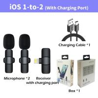 ราคา K9ไร้สายลาวาเลียร์ไมโครโฟนพกพาปกเครื่องบันทึกวิดีโอเสียงแบบพกพาไมค์โทรศัพท์แอนดรอยด์กล้อง DSLR Vlog (20481440852)