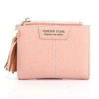 ราคา กระเป๋าตังค์ผู้หญิง กระเป๋าสตางค์ผู้หญิง Forever Youngใบสั้น มีให้เลือก 4 สี ชมพู ดำ ฟ้า เหลือง กระเป๋าสตางค์ผู้หญิง (19245648435)