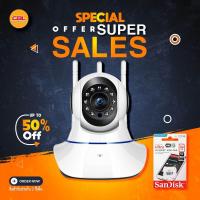 ราคา 1แถม1 กล้องวงจรปิด3เสา กล้องipcameraไร้สาย cctv กล้องวงจรปิดดูผ่านมือถือ ipcamera กล้องวงจรปิด กล้องไร้สาย camera cctvcamera เมมโมรี่ (10910503855)