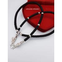 ราคา SK008 สร้อยกะลาขั้นเงินแท้ หัวมังกร ลงยา ขั้นเม็ดเงิน 8 เม็ด และประคตลงยา แขวนพระ 2 องค์ ด้านหน้า หลัง สร้อยกะลา สร้อยห้อยพระ สร้อยผู้ชาย (12739522356)