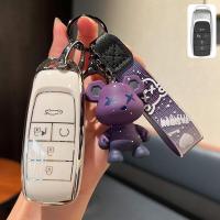 ราคา เคสกุญแจ AION ฝาครอบกุญแจ AION Y PLUS AION ES อุปกรณ์ตกแต่งรถยนต์ aion พวงกุญแจรถยนต์ y plus (21081513172)