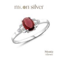 ราคา แหวนรุ่น Mystic แหวนเงินแท้925 ฝังอัญมณีแท้แหวนเสริมดว ง แหวนประจำวันเกิด พลอยประจำวันเกิด (17767160514)