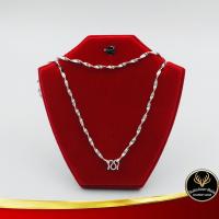 ราคา สร้อยคอเงิน สร้อยคอ ลายดิสโก้ น้ำหนัก 2 สลึง ยาว 18 นิ้ว ชุบเศษเงินแท้ 100 สินค้าขายดีพร้อมส่ง (4435422893)