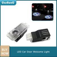 ราคา ไฟ LED ต้อนรับรถยนต์หนึ่งคู่ไฟโลโก้ติดประตูรถยนต์โปรเจคเตอร์ไฟส่องเฉพาะจุดสำหรับ Volkswagen VW Passat B5 B5 5 Phaวงเล็บ Touareg (14253205110)