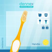 ราคา TePe Supreme แปรงสีฟัน ขนนุ่ม 2 ระดับ แปรงสีฟันเทเป้ สุพรีม 1 ด้าม by Dennex (870544586)