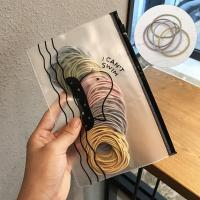 ราคา สายรัดผมยางยืดสำหรับผู้หญิง100ชิ้นสีสายรัดผมยางรัดผมที่มัดผมทรงหางม้าเครื่องประดับผมสำหรับเด็กผู้หญิง (21170862505)