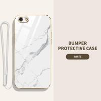 ราคา VRQR เคสเคลือบสี่เหลี่ยมหรูหราสำหรับ OPPO A59 F1S F5 A79 F7 A3 A71 A83 A1 A39 A57 2016 เคสโทรศัพท์ป้องกันเลนส์เต็มรูปแบบพร้อมฟรีสายคล้องเคสกันกระแทกพิมพ์ลายหินอ่อนเรียบ (19334110639)