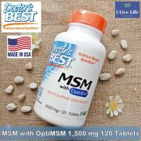 ราคา เอ็มเอสเอ็ม MSM with OptiMSM 1500 mg 120 Tablets Doctors Best (7168996922)