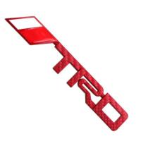 ราคา สติ๊กเกอร์ TRD 3D ลายคาร์บอน สีแดง 1 ชิ้น (7507872921)