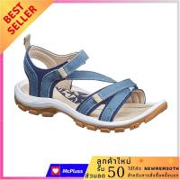 ราคา รองเท้าหนังรัดส้นสำหรับผู้หญิงใส่เดินในเส้นทางธรรมชาติรุ่น NH120 สีฟ้า โปรแรงลดมากกว่า50 (4573144609)
