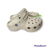 ราคา CROCS Classic Platform Crush Clog มาใหม่ สินค้าพร้อมส่งจากไทย ส้นสูงเด้ง 2 นิ้ว นุ่มๆ สำหรับสาวๆ รองเท้าผู้หญิง งานนอก (18176084423)