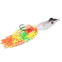 ราคา เหยื่อตกปลา รูปกบกระโดด 6 ซม 12 กรัม Frog Lure กบยาง (20903534321)