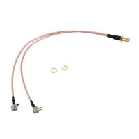 ราคา SMA Female to Y Type 2 X TS9 Male CRC9 Male Connector Splitter Combiner Pigtail Cable RG 316 30CM Gold (12281454655)