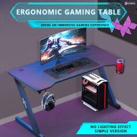 ราคา LS Furniture โต๊ะ โต๊ะคอมพิเตอร์ โต๊ะเกมมิ่ง โต๊ะคอม RGB Gaming Table โต๊ะเกม Computer Desk มีไฟ RGB มีรูปทรงขาZ มีไฟ LEDสวย ไม่แสบตา โต๊ะทำงาน 120cm (20168442150)