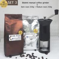 ราคา BIALETTI MANUAL COFFEE GRINDER ที่บดกาแฟมือหมุน ที่บดกาแฟ กาแฟ (12621148684)