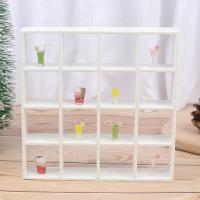 ราคา Sissi 1ชิ้น1 12บ้านตุ๊กตาชั้นไม้เก็บของชั้นวาง16ตารางแต่งบ้านตุ๊กตา (19241914184)