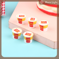 ราคา Warm Light 5ชิ้น เซ็ต1 12ตุ๊กตาอาหารขนาดเล็ก fastfood MINI KFC Family Bucket modle Toy (20682391560)