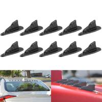 ราคา Mc COD Ready Stock 10 ชิ้นฉลามครีบสปอยเลอร์ปีกสากล EVO สไตล์หลังคารถตกแต่งสปอยเลอร์ปีก (1339478226)