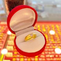 ราคา แหวนทองคำแท้ 1 สลึง 96 5 งานพลอยยอดนิยม น้ำหนัก 3 8 กรัม ทองแท้ เลือกได้ทุกลาย (15560046458)