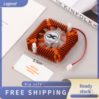 ราคา Lowest price Legend 1PC 55mm 12V คอมพิวเตอร์แล็ปท็อป CPU VGA การ์ดจอเย็นการ์ดจอพัดลม (21178368351)