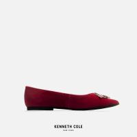 ราคา KENNETH COLE รองเท้าส้นแบนผู้หญิง รุ่น GAYA STARBURST สีแดงไวน์ FLT KL22GAS02 644 (16166974214)