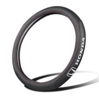 ราคา ปลอกหุ้มพวงมาลัย แบบหนังและคาร์บอนไฟเบอร์ พร้อมโลโก้รถยนต์ ขนาด 38 ซม สำหรับ Honda City Civic JAZZ BRV CRV HRV (13841522942)