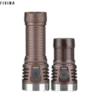ราคา FIVINA Astrolux ไฟฉาย LED ขนาดเล็ก EA04ลูเมนสูง USB C ชาร์จไฟได้พลังไฟฉาย EDC เพื่อความอยู่รอด 26650 21700 18650 26350 ไฟเตือนเดิน EDC ขนาดกะทัดรัด (20925000886)