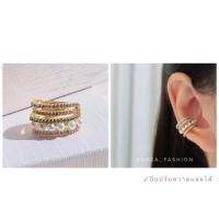 ราคา Ear cuff Premium เอียร์คัฟต่างหูแบบเกี่ยวหู หนีบหู คล้องหู สำหรับคนไม่เจาะหู (20499824354)