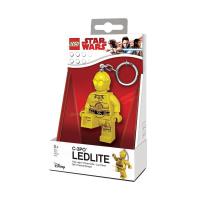 ราคา LEGO พวงกุญแจเลโก้ พวงกุญแจไฟฉาย เลโก้ สตาร์วอร์ส ซีทรีพีโอ Disney Star Wars C 3PO Keychain Light ลิขสิทธิ์แท้ (378196304)