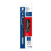 ราคา ดินสอกด Staedtler Mars technico สีดำ ขนาด 2 มม พร้อมยางลบ (10290770635)