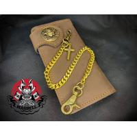 ราคา Marbell กระเป๋าหนังวัวแท้ พร้อมโซ่ทองเหลือง และชุดแต่งเหรียญซามูไร (19569833826)