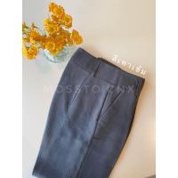 ราคา กางเกงทรงกระบอกเล็ก ทรงบอย เนื้อผ้าชาเนล ตะขอหน้า 8 ส่วน งานป้าย KUKKIK (21169762816)