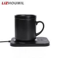 ราคา LIZHOUMIL แผ่นอุ่นแก้วอุ่นแก้วเครื่องอุ่นแก้วกาแฟปิดอัตโนมัติ8ชม สำหรับโต๊ะทำงานที่สามารถปรับอุณหภูมิได้3ระดับ (20372201376)