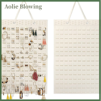 ราคา Aolie ต่างหูห้อยจัดระเบียบที่ใส่ต่างหูติดผนังที่วางต่างหูที่อ่อนนุ่มที่แขวนเครื่องประดับสร้อยคอต่างหูดิสเพลย์แขวนที่เก็บของ (20220600866)