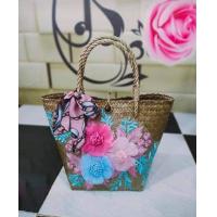 ราคา มาใหม่ กระเป๋าสานกระจูดลายดอกไม้3Dงานสวยดูดีมากขนาด 8 9 นิ้วทรงคิม (10260648701)